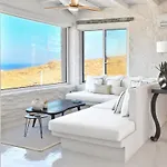 Luxurious & Stylish With A Swimming Pool, Sea And Sunset View. Ioulis
