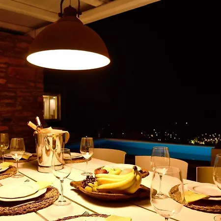 Luxurious & Stylish With A Swimming Pool, Sea And Sunset View. Ioulis
