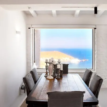 Luxurious & Stylish With A Swimming Pool, Sea And Sunset View. Ioulis